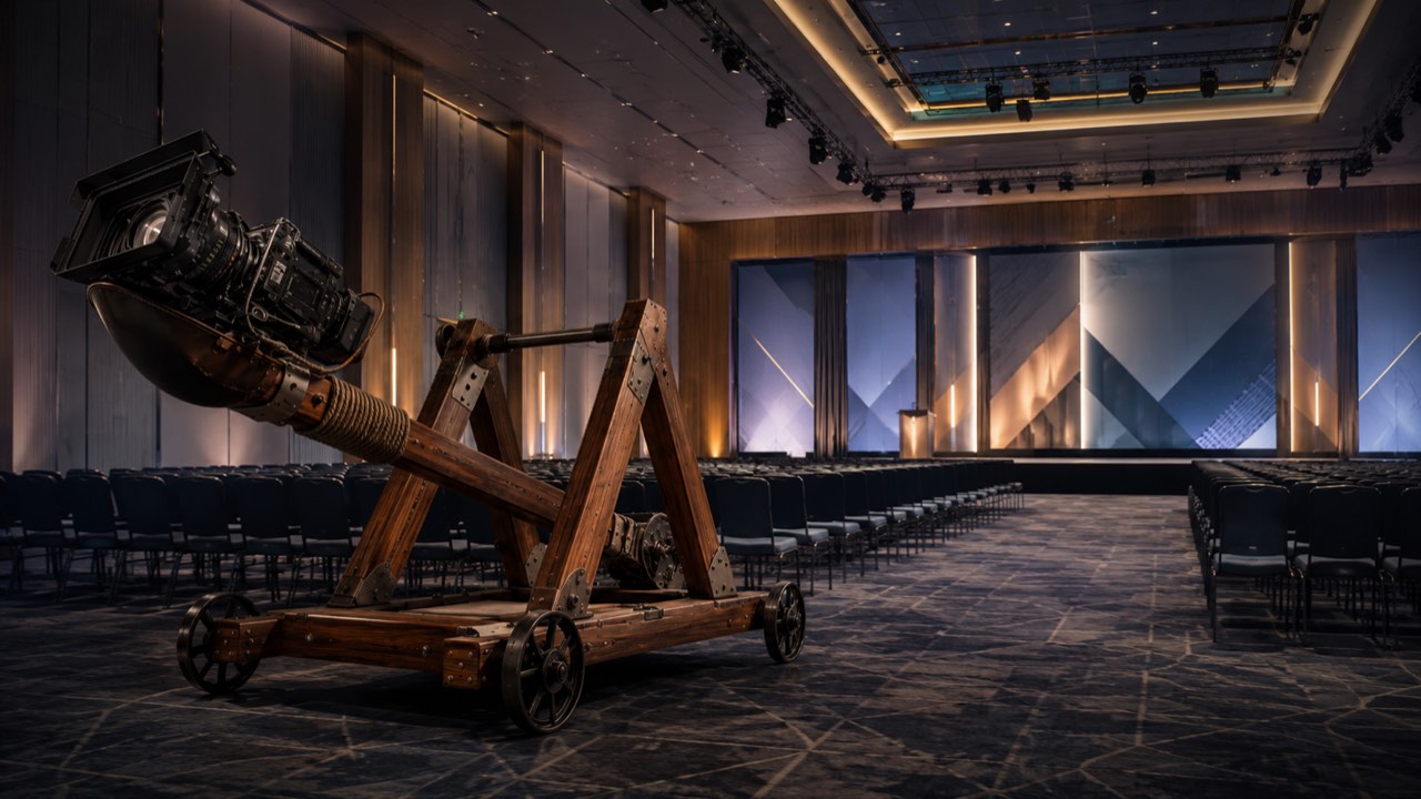 The Catapult Is Already Built: Why Event Video Can't Be an Afterthought